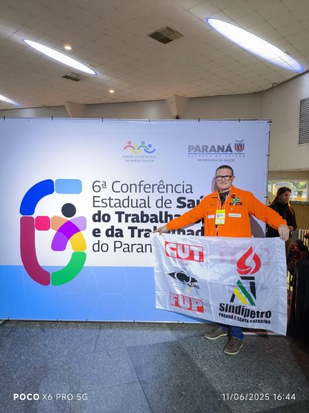 6 Conferência Estadual de Saúde do Trabalhador e da Trabalhadora