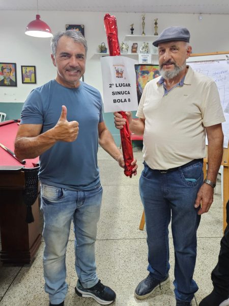 Segundo Lugar Sinuca e Truco, e chaveamento