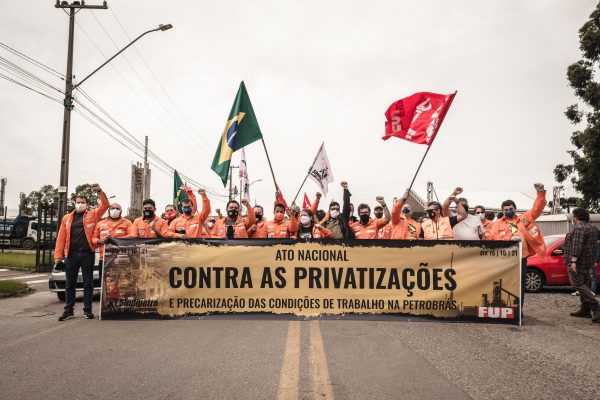 Luta contra as privatizações durante o governo Bolsonaro - Foto: Gibran Mendes Luta contra as privatizações durante o governo Bolsonaro - Foto: Gibran Mendes