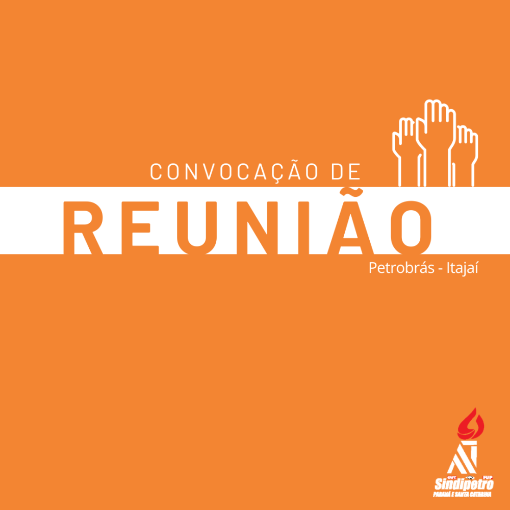 CONVOCAÇÃO DE REUNIÃO