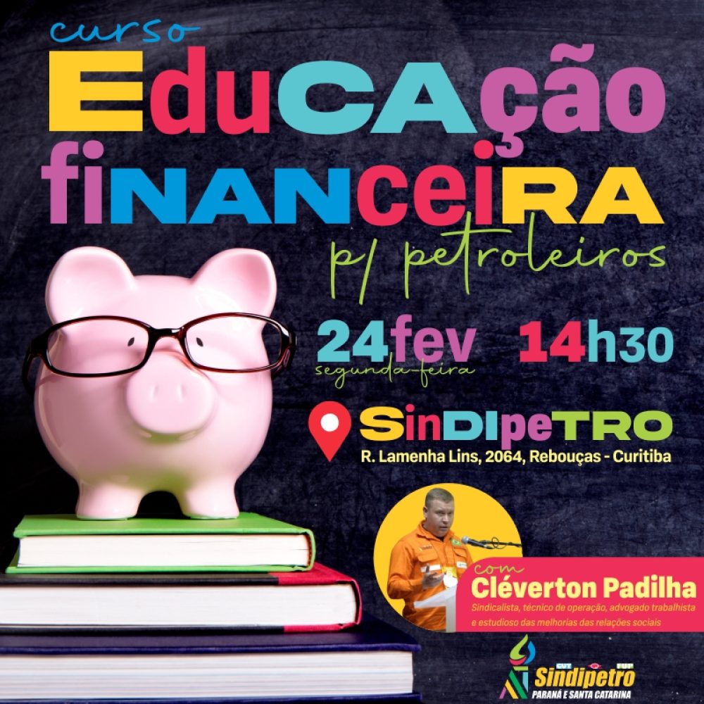 Card Educação Financeira para Petroleiros