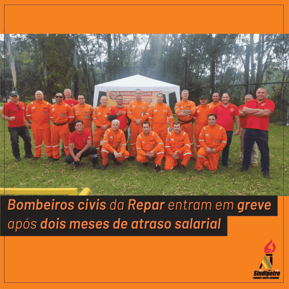 Bombeiros civis greve