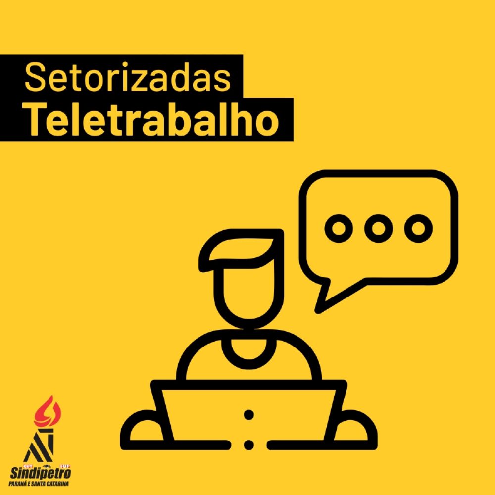 Setorizadas Teletrabalho