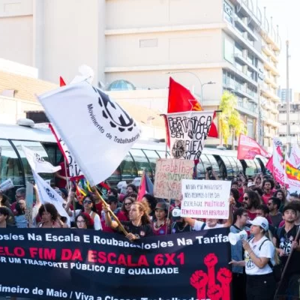 Ato de Curitiba. Foto: Gibran Mendes