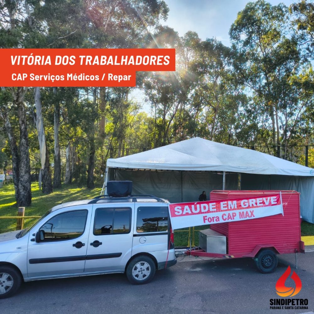 Encerramento de greve CAP