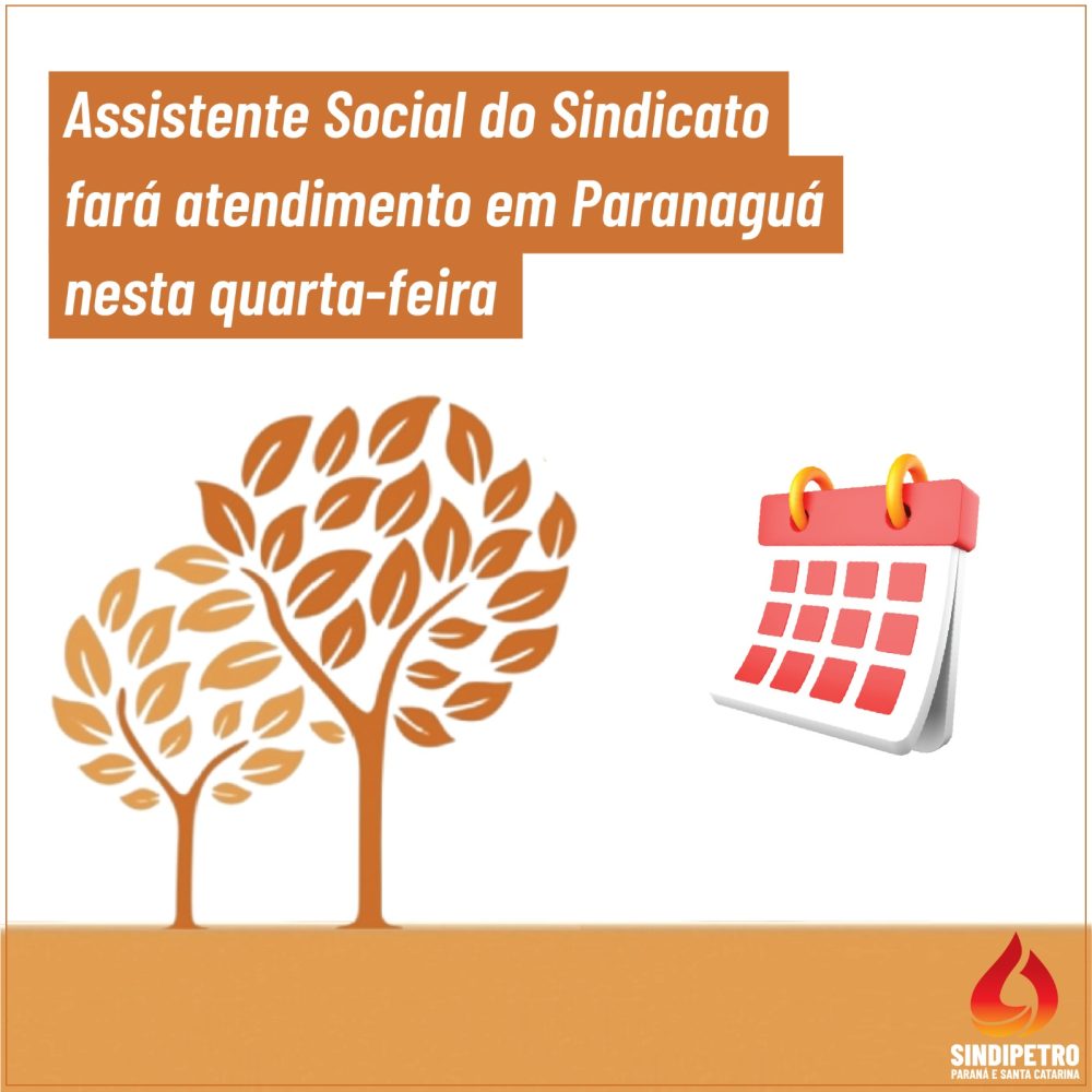Assistente Social do Sindicato fará atendimento em Paranaguá
