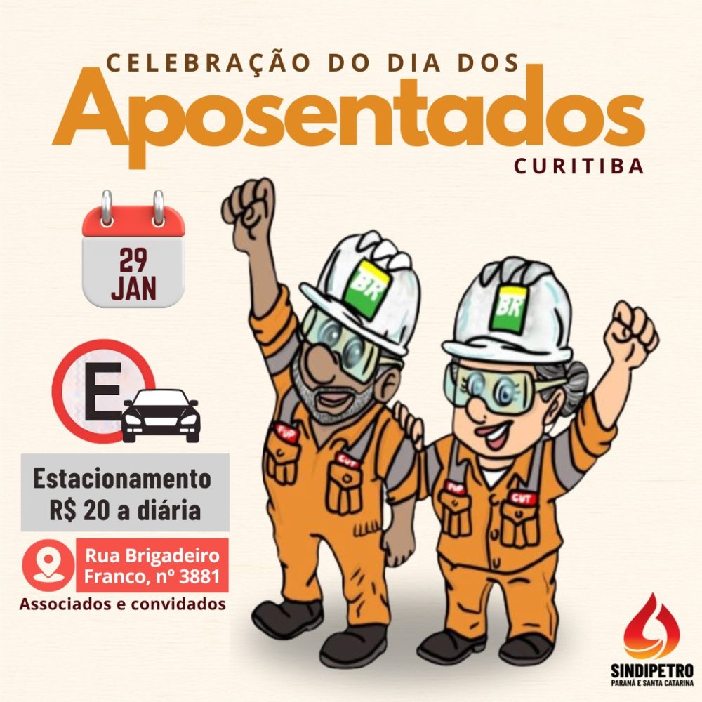 Estacionamento com desconto para a Festa do Dia do Aposentado