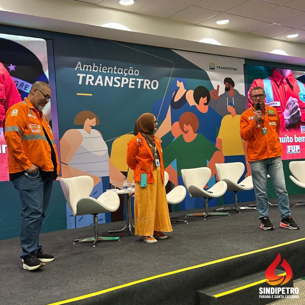 novos trabalhadores e trabalhadoras da Transpetro