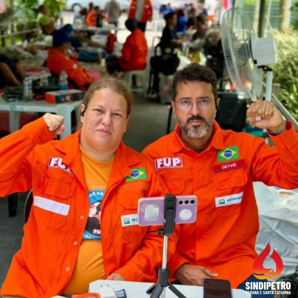 Deyvid Bacelar deixa a coordenação da FUP. Cibele Vieira assume interinamente