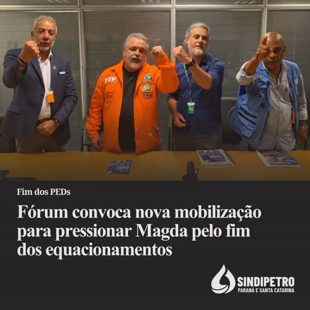 Fórum convoca nova mobilização para pressionar Magda pelo fim dos equacionamentos