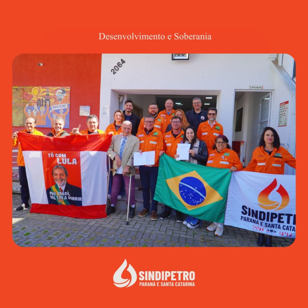 Angelo Vanhoni e Ana Júlia reforçam compromisso com agenda dos petroleiros e petroquímicos