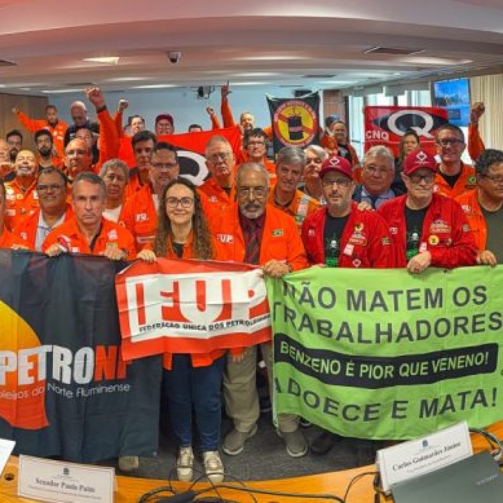 audiência no Senado sobre benzeno