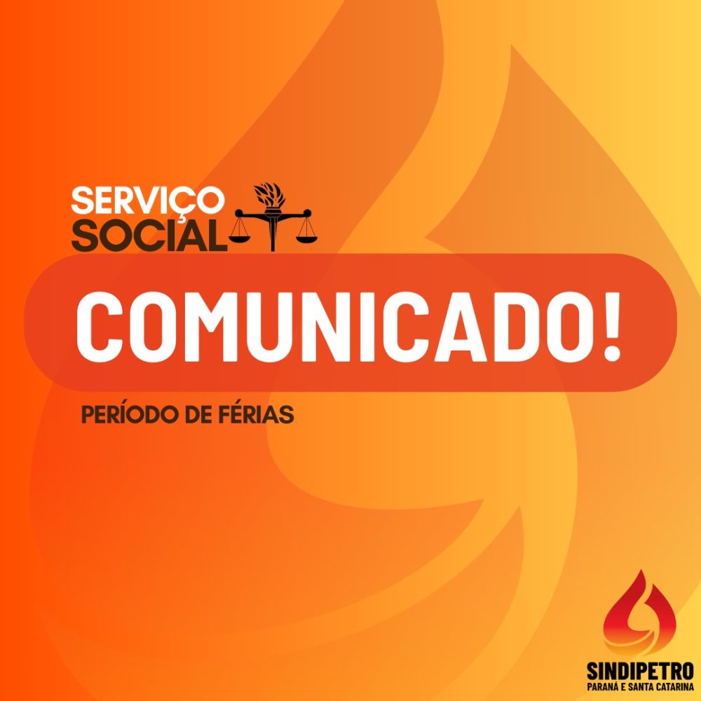 período de férias serviço social
